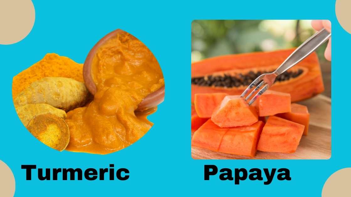 Turmeric And Papaya Paste