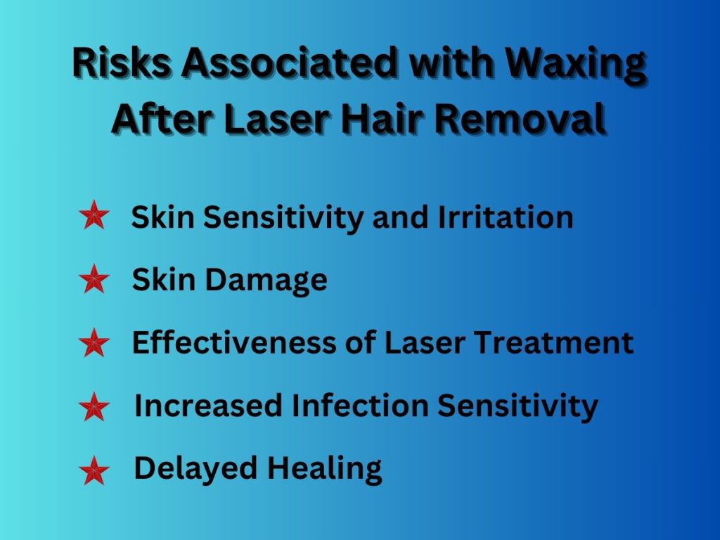 Risks Associated with Waxing After Laser Hair Removal