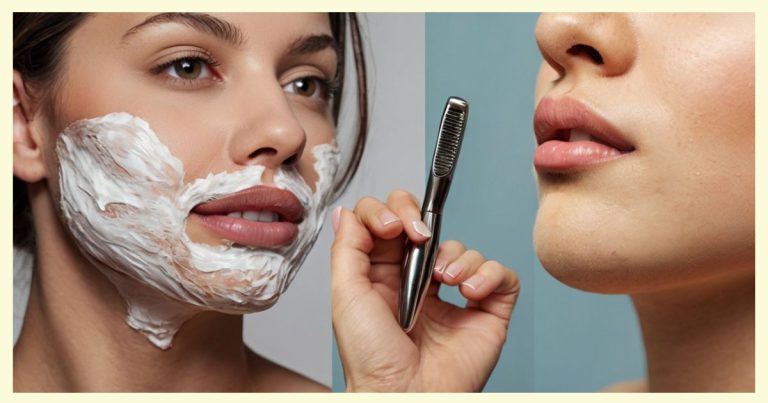 Shaving after laser hair removal